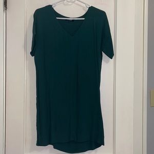 Madewell Shift Dress size XXS Emerald Green